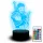  LED-Schreibtischlampenstatue The Witcher Wild Hunt 3D-Schreibtischdekoration