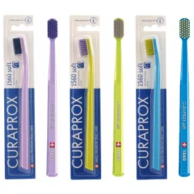  CURAPROX CS 1560 SOFT HANDZAHNBÜRSTE WEICHE BORSTEN 3 STK