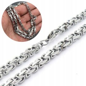  Halskette Weave Royal Chain versilbert 30 g