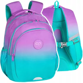   Coolpack Jerry Jugendrucksack in Gradient Blueberry - Perfekt organisiert und komfortabel