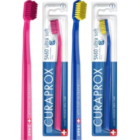    Curaprox CS 5460 Ultra Soft Zahnbürsten Martina Hingis Edition 2 Stk.