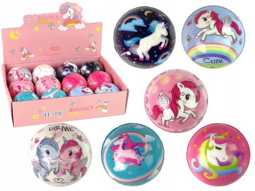  Weicher Regenbogenball für Kinder, 8 cm Durchmesser
