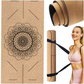  Fit.Me Gymnastikmatte 183 cm x 61 cm, mehrfarbig