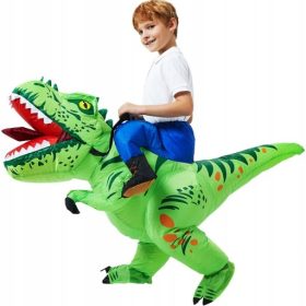    Aufblasbare Kostüme für Kinder, T-Rex-Dinosaurier, 80–119 cm