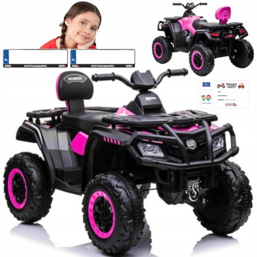 Batteriebetriebenes Quad XT-SPEED 4x4 Pink