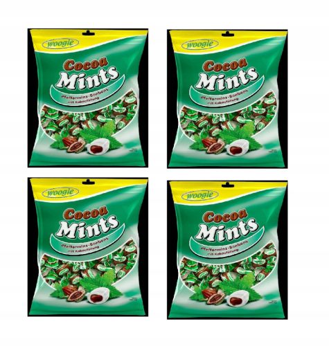 Woogie Pfefferminzbonbons mit Kakaofüllung 150 g