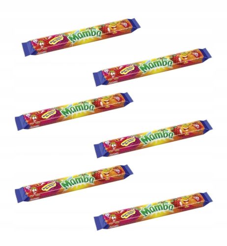 Storck Mamba Kaugummi - 4-Juicy-Fruit-Flavours, 106 g