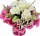  Seifenstrauß mit Handtüchern, Blumen, Seifenrosen, Geschenk zum 18. Geburtstag