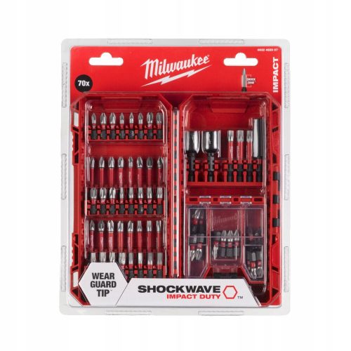  Satz Schlagbits 70-tlg. Milwaukee PACKOUT