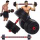  VERSTELLBARE BITUMINIUMHANTELN für KRAFTÜBUNGEN MEGA SET Langhantel 20 KG
