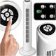  Carruzzo Exclusive Line Tower Fan 3in1 Aromasäulenventilator, weiß