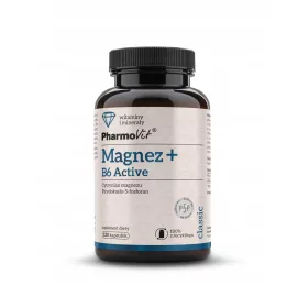   Magnez + B6 Active - 120 Kapseln für Nerven und Muskelfunktion
