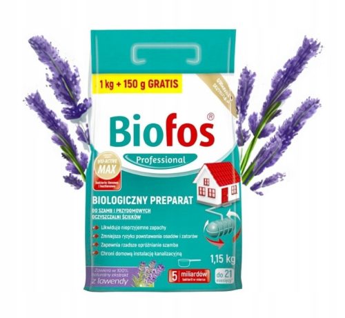  Pulverförmiges Klärgrubenpräparat Inco Group 1 l 1,15 kg