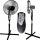  Prodigy.cat großer Standventilator mit Fernbedienung, 40 cm, schwarz