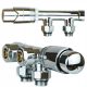  DUOPLEX UNTERES THERMOSTAT-SET 50 UMKEHRBARER HEIZKÖRPER-SATZ CHROM