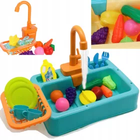  KINDERSPÜLE, AUS DEM FAP FLIEßT WASSER