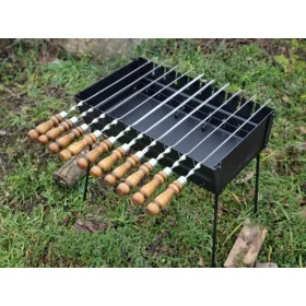  Set „KAMINKORB + SPIESSE“