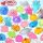  20 Stück Glitzer-Mochi-Squishy-Spielzeug zum Stressabbau