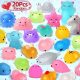  20 Stück Glitzer-Mochi-Squishy-Spielzeug zum Stressabbau