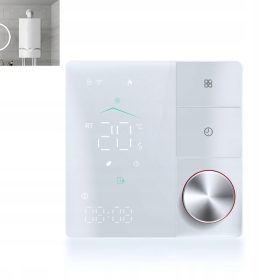    SMART WiFi Matter LCD-Thermostat für Kesselheizung 5A Weiß