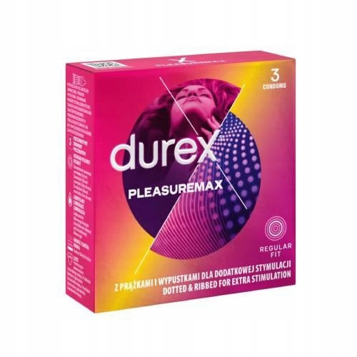  DUREX PLEASUREMAX Kondome, 3 Stück