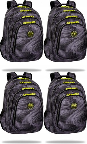 Schulrucksack CoolPack Sportlich Jugendlich Schwarz 3D