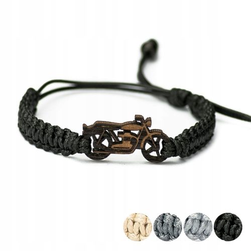  Geflochtenes Armband aus Holz von Harley Merbau
