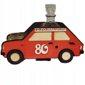  80. GEBURTSTAG GESCHENK FÜR EIN BABY FIAT 126 P KARAFFE