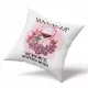  Kissen für eine Marke als Geschenk mit jedem haltbaren Fotodruck, weiß