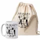  Set aus Baumwollrucksack + Tasse Friends Friends Series