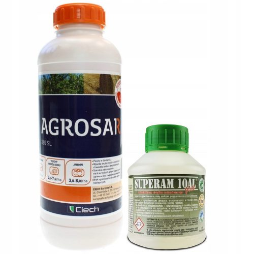 Agrosar 360 SL 1L & Superam 10AL Plus 250 ml: Effektives Herbizid-Set für Ihre Pflanzenschutz