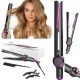  LOCKENSTANGE HAARGLÄTTER 2in1 KERAMIKWELLEN LICHTIONISATION PRO LOCKEN