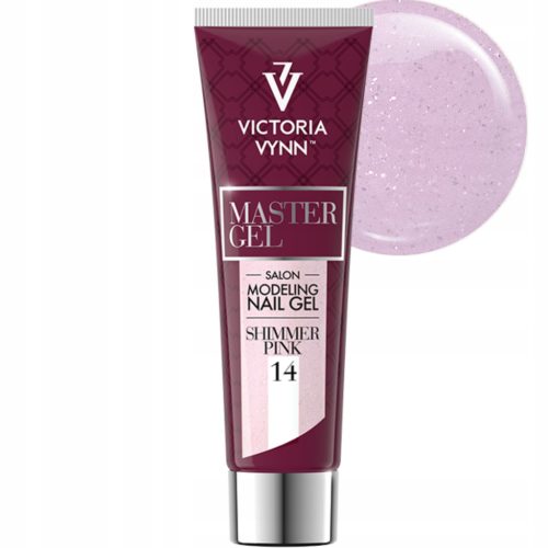  VICTORIA VYNN MASTER GEL ACRYL GEL MIT PARTIKELN 14 SCHIMMERROSA 60g