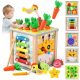  Multifunktionales Montessori-Holzspielzeug 6in1