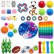  34 Set zusammendrückbare Anti-Stress-Squishy-Spielzeuge