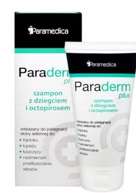 Paramedica Paraderm Plus 150 ml Szampon przeciwłupieżowy