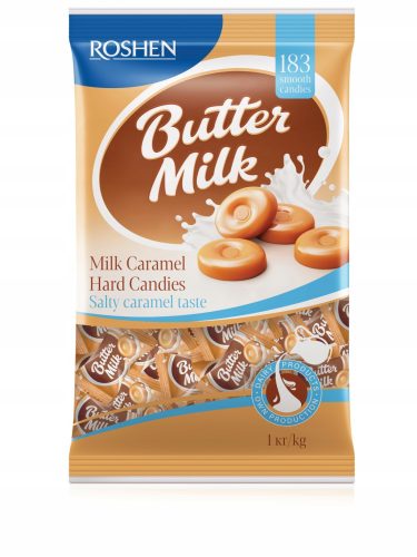 Butter Milk Karamellen von Roshen, 3kg - Milchige Karamellbonbons