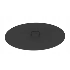  Große lackierte Abdeckung für runde Kamine 100 cm
