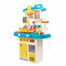  KINDERKÜCHE KUNSTSTOFF KLANG LICHT WASSER + ZUBEHÖR