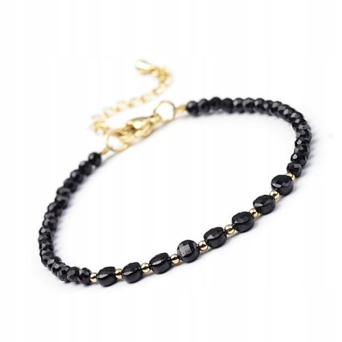  Armband Stein Turmalin schwarz