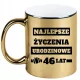  Goldbecher als Geschenk zum 46. Geburtstag, 46 Jahre + Name, 5