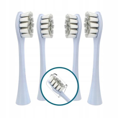  4x Spitzen für Oclean F1 X Pro XPro X10 Flow P1C10 Graue Ersatzköpfe