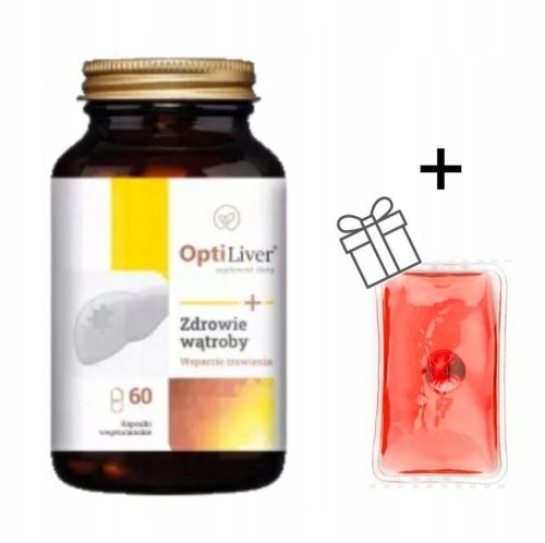 Opti Liver Kapseln mit Mehrfachnutzbarem Wärmer - Unterstützt Verdauung und Leberfunktion