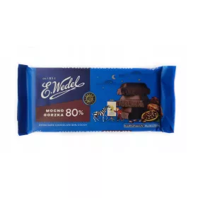 Wedel Zartbitter Schokolade 80% Kakaoanteil 80g
