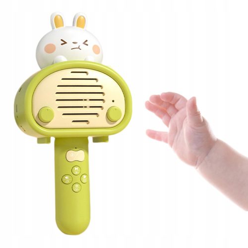 Kindermikrofon, Musikspielzeug für Kinder, süßes Kaninchen