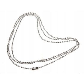  ŁL287 KUGELKETTE ERKENNUNGSMARKE STAHL 12 Stk