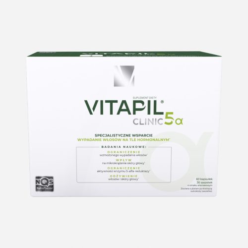 Vitapil Clinic 5α - Nahrungsergänzungsmittel zur Unterstützung bei hormonell bedingtem Haarausfall