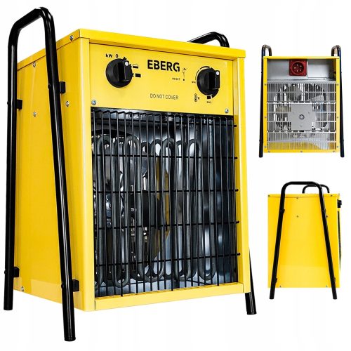  EBERG EBH 90 Elektroheizer, Gebläse, 9kW 400V, Thermostat
