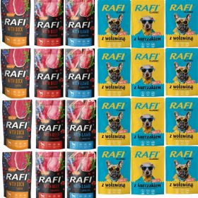  Dolina Noteci RAFI Hundefutter MIX Smaków 20 x 500g