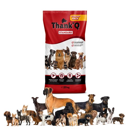  THANK'Q GÜNSTIGES UND KÖSTLICHES ESSEN mit Schinkengeschmack 20 kg